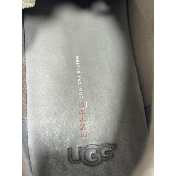 EXCELLENT! UGG Men\'s Hendrickson Chukka Boots Grey Suede Sz 11.5-12 shoe slipper